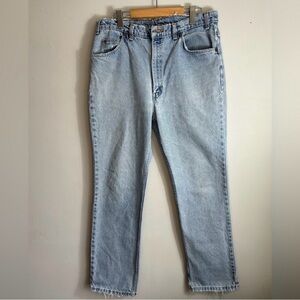 VINTAGE 1989 Levi’s 619 Orange Tab Made in Canada High Rise Straight Leg